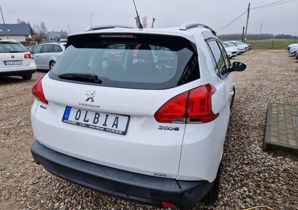 Peugeot 2008 cena 41900 przebieg: 63100, rok produkcji 2016 z Zbąszyń małe 596